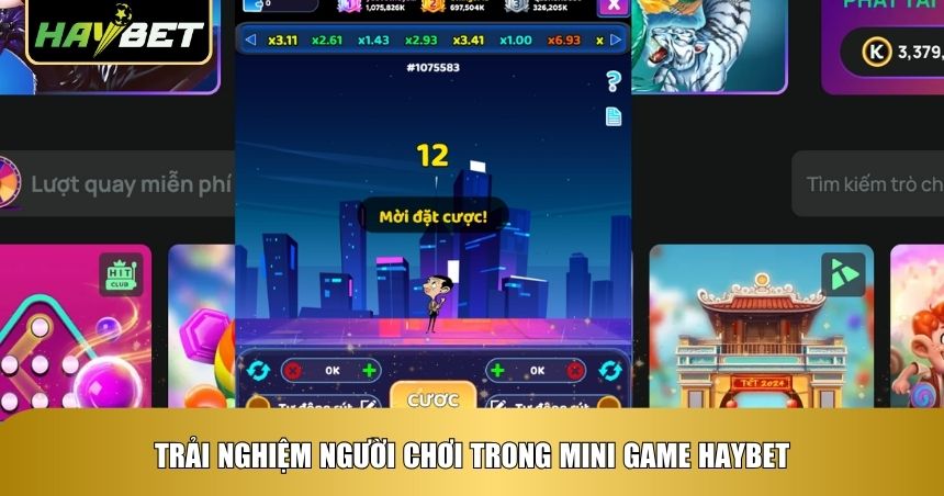 Mini Game Haybet Là Gì? Trải Nghiệm Giải Trí Nhanh, Gọn Và Dễ Chơi 1 Trải nghiệm người chơi trong Mini Game Haybet