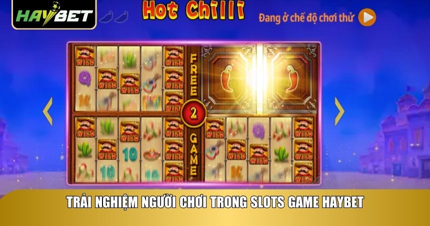 Trải nghiệm người chơi trong Slots Game Haybet